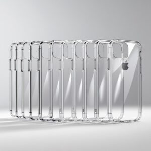 All iPhone  Covers - Transparent -  Soft Silicone Camera Protection Case